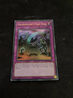 Gravedigger's Trap Hole MP21-EN086 Ultra Rare 1st Edition - Image 1