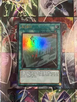 YuGiOh - ALERT! - AMDE-EN010 - Ultra Rare - 1st Edition - NM - Image 1