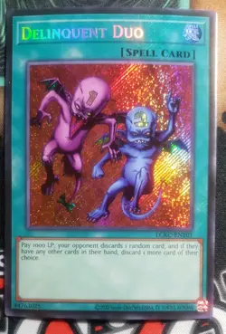 Delinquent Duo LCKC-EN101 NM Legendary Collection Kaiba Unlimited - Image 1