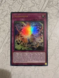 Yugioh! 1x Trivikarma PHHY-EN074 Ultra Rare 1st Ed NM - Image 1