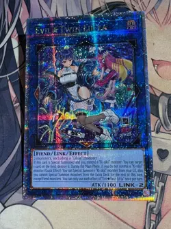 YuGiOh Asian Eng SLF1-AE087 Evil Twin Lil-la Alternative Uncensored Art QCSE - Image 4