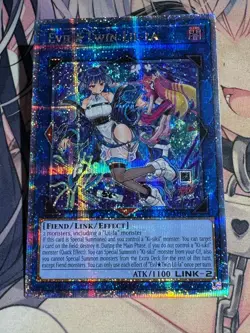 YuGiOh Asian Eng SLF1-AE087 Evil Twin Lil-la Alternative Uncensored Art QCSE - Image 5