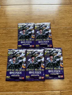 One Piece OP10 Royal Blood Booster Packs [5 Packs] - Image 1