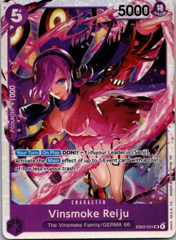Vinsmoke Reiju SR Extra Booster: One Piece Heroines Edition EB03-031 NM - Image 1