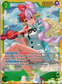 Uta (061) SEC Extra Booster: One Piece Heroines Edition EB03-061 NM - Image 1
