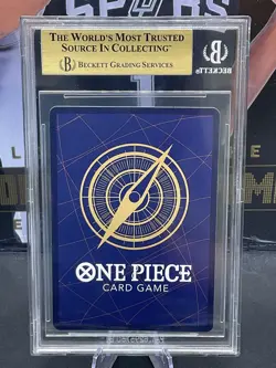 2025 One Piece OP13-082 Five Elders ALT ART SR BGS 9.5 GEM MINT - Image 2