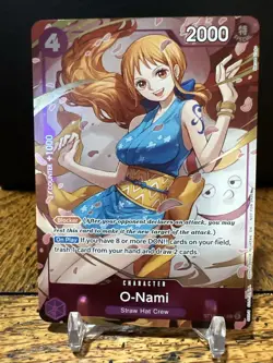 Bandai One Piece TCG O-Nami ST18-002 English Eb-03 Dash Pack - Image 1