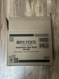 One Piece TCG | Illustration Box Vol 6 (IB-06) | Case of 6 Open Box - Image 1