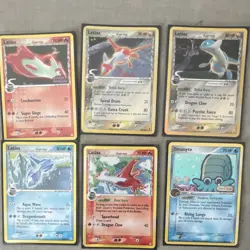 Rare vintage holo Pokemon card lot of 6 cards - Image 1