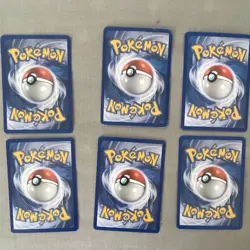 Rare vintage holo Pokemon card lot of 6 cards - Image 2