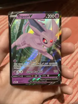 Espeon v SWSH201 SWSH: Sword & Shield Promo Cards Holo - Image 1