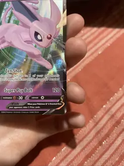 Espeon v SWSH201 SWSH: Sword & Shield Promo Cards Holo - Image 5