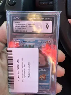 Pokemon Bibarel TCG Holo Card 200/172 S12a VSTAR Universe Japanese Edition CGC 9 - Image 1