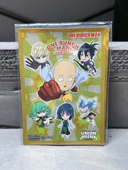 Union Arena One Punch Man Action Point Card Sleeves - Image 1