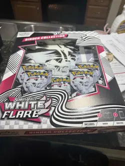 Pokemon TCG White Flare Binder Collection Sealed - Image 1