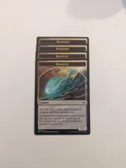 (4) Manifest Token *PLAYSET* Fate Reforged Regular NM MTG - Image 1