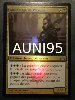 mtg magic Ghildmage de Vizkopa guildmage FOIL FRENCH vf fr - Image 1