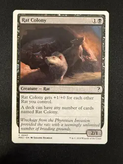 Rat Colony (WHITE BORDER) - Mystery Booster 2 Magic - Image 1