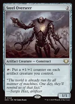 MTG Steel Overseer ** Edge of Eternities Commander ** English - Image 1