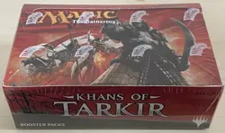 Magic The Gathering Khans Of Tarkir Factory Sealed Booster English 2014 MTG New - Image 1