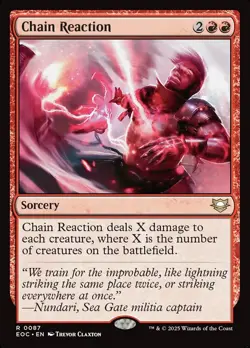 MTG Chain Reaction ** Edge of Eternities Commander ** English - Image 1