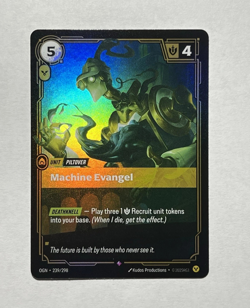 Machine Evangel [OGN - 239/298] - LP [Foil] TCG Riftbound - IN HAND - Image 1