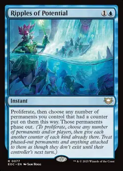 MTG Ripples of Potential ** Edge of Eternities Commander ** English - Image 1