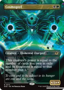 Cosmogoyf (Borderless) [EOE - 313] - NM [Foil] TCG MTG - Image 1