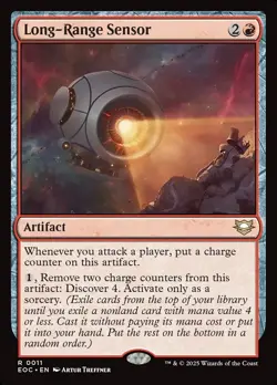 MTG Long-Range Sensor ** Edge of Eternities Commander ** English - Image 1