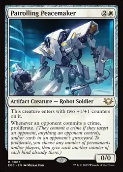 MTG Patrolling Peacemaker ** Edge of Eternities Commander ** English - Image 1
