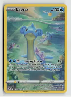 Pokemon - Lapras - GG05/GG70 Crown Zenith: Galarian Gallery - Ultra Rare - NM - Image 1
