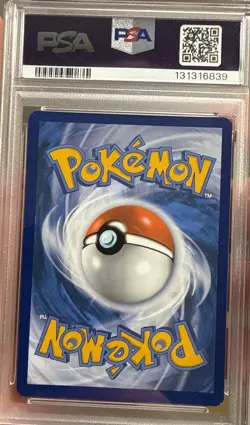 2023 POKEMON SWORD & SHIELD CROWN ZENITH #101 FULL ART/RAYQUAZA VMAX PSA 9 - Image 2