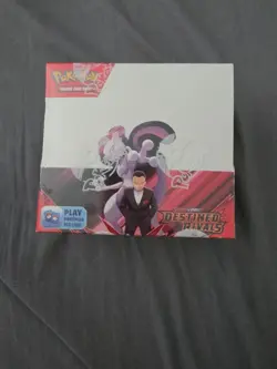 Pokemon TCG Scarlet & Violet Destined Rivals BOOSTER BOX Factory Sealed 36 Packs - Image 1