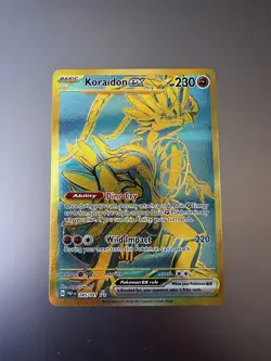 Koraidon EX 245/091 S&V Paldean Fates Hyper Rare Card Pokemon TCG - NM/M - Image 1