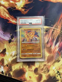 Pokemon TCG Zamazenta Vivid Voltage 102/185 Amazing Rare PSA 10 Gem Mint - Image 1