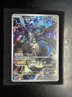 N's Zekrom Pokemon Center Stamped Holo Promo #031 ME: Mega Evolution Promo NM - Image 1