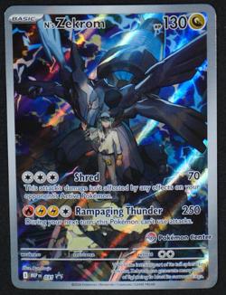 N's Zekrom Pokemon Center Stamped Holo Promo #031 ME: Mega Evolution Promo NM - Image 1