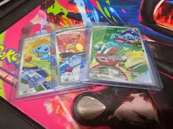 Pokemon First Partner Illustration Collection MEP #37, #38, #39 Stamped 30th - Image 1