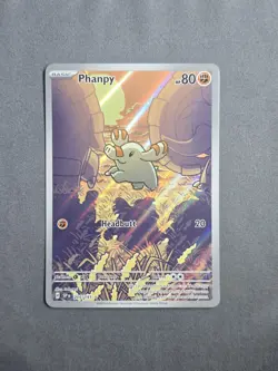 Phanpy 205/191 Illustration Rare SV: Surging Sparks Pokemon TCG NM - Image 1