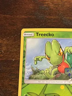 Pokemon Treecko 8/168 - Stamped Promo - Reverse Holo - Celestial Storm - LP - Image 2