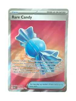 Pokemon Rare Candy 175/132 Me01: Mega Evolution Trainer Item Foil Holo - Image 1