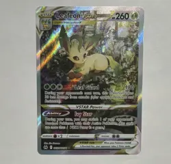 Pokemon Leafeon VSTAR GG35/GG70 2023 SWSH Crown Zenith NM - Image 1