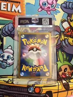 2009 Japanese Pokemon HGSS Water Energy (Lugia) PSA 10 - Image 2