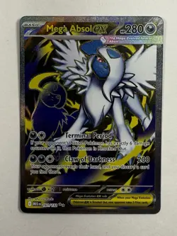 Pokemon TCG - Mega Absol ex Full Art Ultra Rare 161/132 Mega Evolution | NM - Image 2