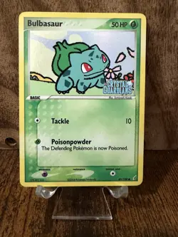 Bulbasaur 45/100 Crystal Guardians Reverse Holo Stamped NM- Pokemon TCG - Image 1