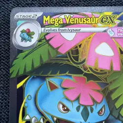 Pokemon Mega Venusaur EX 155/132 Mega Evolution Ultra Rare - Image 2