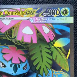 Pokemon Mega Venusaur EX 155/132 Mega Evolution Ultra Rare - Image 3