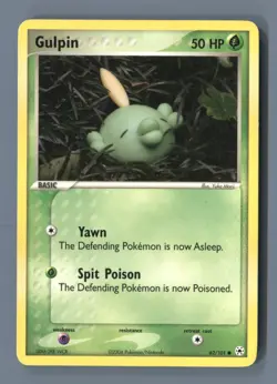 Gulpin 62/101 Common Hidden Legends Pokemon Lightly Played - Image 1