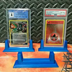 | (1) Versatile CGC/PSA/BGS Graded Card Display Stand Pokemon Yugioh + TCGs 🔥 | - Image 1