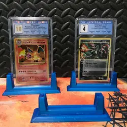 | (1) Versatile CGC/PSA/BGS Graded Card Display Stand Pokemon Yugioh + TCGs 🔥 | - Image 2